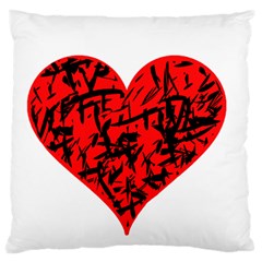 Valentine Hart Large Cushion Case (One Side)