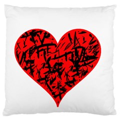 Valentine Hart Large Flano Cushion Case (One Side)