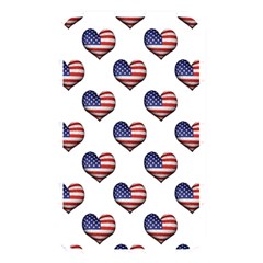 Usa Grunge Heart Shaped Flag Pattern Memory Card Reader