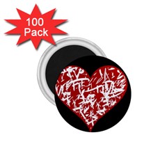 Valentine s Day Design 1 75  Magnets (100 Pack) 