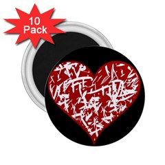 Valentine s Day Design 2 25  Magnets (10 Pack)  by Valentinaart