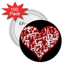 Valentine s Day Design 2 25  Buttons (100 Pack)  by Valentinaart