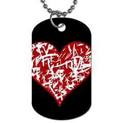 Valentine s Day Design Dog Tag (one Side)