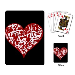 Valentine s Day Design Playing Card