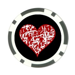 Valentine s Day Design Poker Chip Card Guards (10 Pack) 