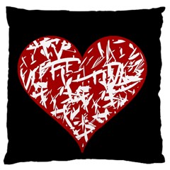 Valentine s Day Design Large Cushion Case (two Sides)