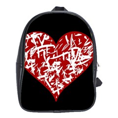 Valentine s Day Design School Bags (xl) 