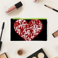 Valentine s Day Design Cosmetic Bag (xs) by Valentinaart