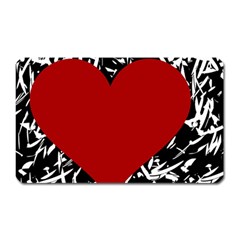 Red Valentine Magnet (rectangular)