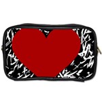 Red Valentine Toiletries Bags Front