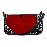 Red Valentine Shoulder Clutch Bags Front