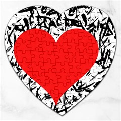 Red Valentine 2 Jigsaw Puzzle (heart)