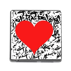 Red Valentine 2 Memory Card Reader (square) by Valentinaart