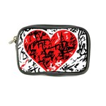 Red hart - graffiti style Coin Purse Front