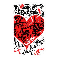 Red Hart - Graffiti Style Memory Card Reader by Valentinaart