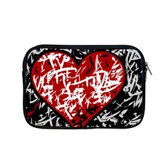 Red Graffiti Style Hart  Apple Macbook Pro 15  Zipper Case