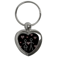 Couple In Love Key Chains (heart) 