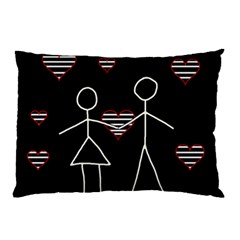 Couple In Love Pillow Case