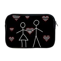 Couple In Love Apple Macbook Pro 17  Zipper Case