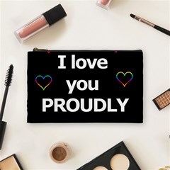 Proudly Love Cosmetic Bag (medium) 