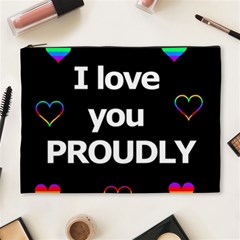 Proudly Love Cosmetic Bag (xl)