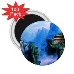 Fantasy Nature 2 25  Magnets (100 Pack)  by Brittlevirginclothing