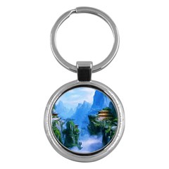 Fantasy Nature Key Chains (round)  by Brittlevirginclothing