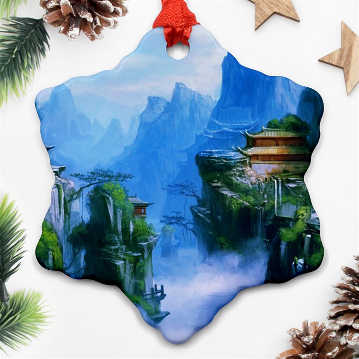 Fantasy nature Ornament (Snowflake) 