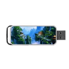 Fantasy Nature Portable Usb Flash (two Sides) by Brittlevirginclothing