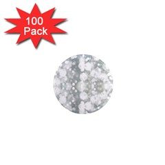 Light Circles, Watercolor Art Painting 1  Mini Magnets (100 Pack) 