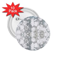 Light Circles, Watercolor Art Painting 2 25  Buttons (10 Pack) 