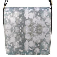 Light Circles, Watercolor Art Painting Flap Messenger Bag (s)