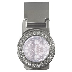 Light Circles, Rouge Aquarel Painting Money Clips (cz)  by picsaspassion