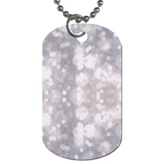 Light Circles, Rouge Aquarel Painting Dog Tag (two Sides) by picsaspassion