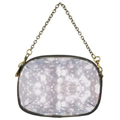 Light Circles, Rouge Aquarel Painting Chain Purses (two Sides) 