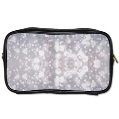 Light Circles, Rouge Aquarel Painting Toiletries Bags 2-side