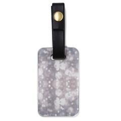 Light Circles, Rouge Aquarel Painting Luggage Tags (one Side)  by picsaspassion