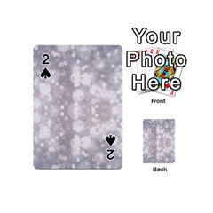 Light Circles, Rouge Aquarel Painting Playing Cards 54 (mini) 