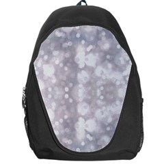 Light Circles, Rouge Aquarel Painting Backpack Bag by picsaspassion