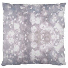 Light Circles, Rouge Aquarel Painting Large Flano Cushion Case (one Side) by picsaspassion