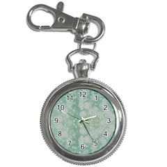 Light Circles, Mint Green Color Key Chain Watches