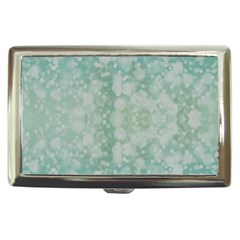 Light Circles, Mint Green Color Cigarette Money Cases