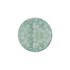 Light Circles, Mint Green Color Golf Ball Marker (10 Pack)