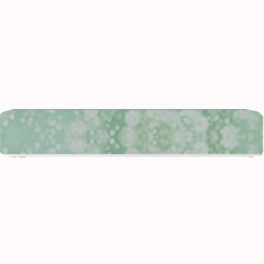 Light Circles, Mint Green Color Small Bar Mats