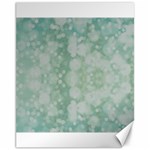 Light Circles, Mint green color Canvas 11  x 14   10.95 x13.48  Canvas - 1