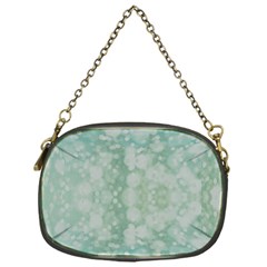 Light Circles, Mint Green Color Chain Purses (one Side) 