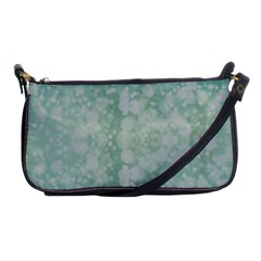 Light Circles, Mint Green Color Shoulder Clutch Bags by picsaspassion