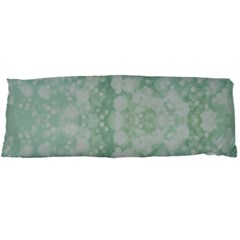 Light Circles, Mint Green Color Body Pillow Case Dakimakura (two Sides) by picsaspassion