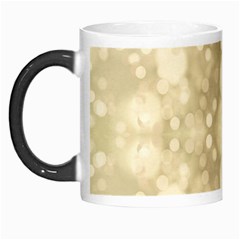 Light Circles, Brown Yellow Color Morph Mugs