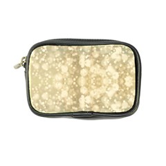 Light Circles, Brown Yellow Color Coin Purse